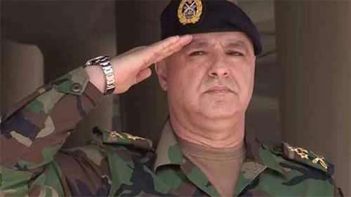 el jefe del Ejército, general Josephe Aoun