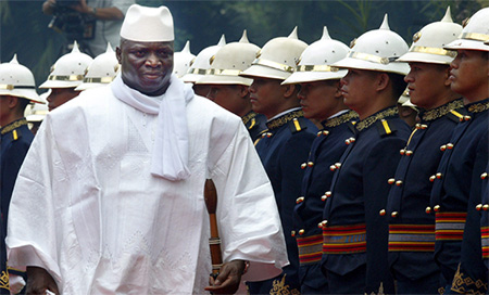 Presidente de Gambia, Yahya Jamé