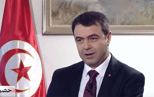 El ministro tunecino de Interior, Hadi Majdoub