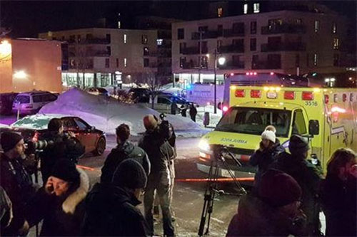 ataque a una mezquita en Quebec