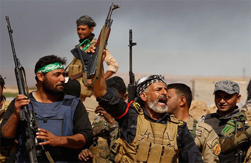 fuerzas de la Movilización Popular en Iraq