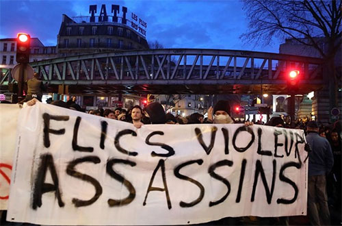 protestas en Francia por la agresión policial a un joven
