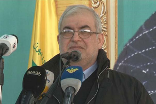El jefe del bloque parlamentario “Lealtad a la Resistencia”, Mohamed Raad