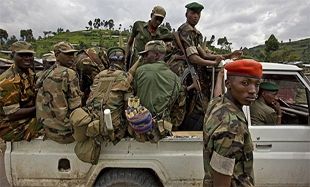 Militares del Congo