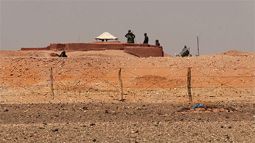 muros de defensa de Marruecos en el Sáhara Occidental