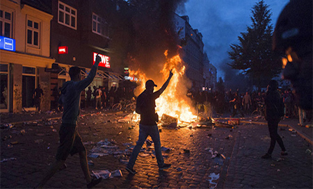 Protestas contra la cumbre del G-20 en Hamburgo