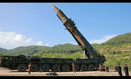 Un misil balístico de Corea del Norte