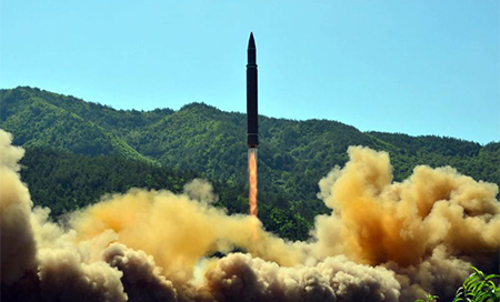 El misil norcoreano Hwasong-14