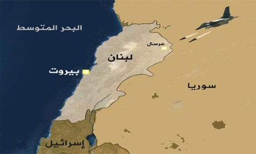 La aviación siria bombardea posiciones terroristas en las montañas de Arsal