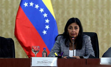 Canciller de Venezuela, Delcy Rodríguez