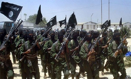 Milicianos de Al Shaabab en Somalia