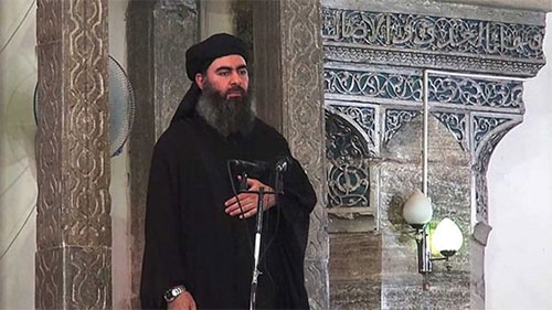 el líder de Daesh Abu Bakr al Baghdadi