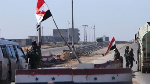 Avance de las tropas sirias en el noreste del país
