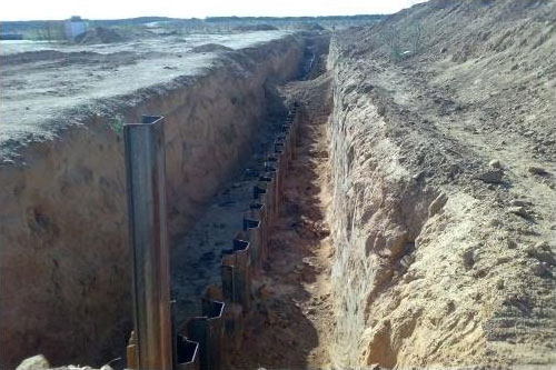 La ocupación israelí comienza a construir un muro subterráneo alrededor de Gaza