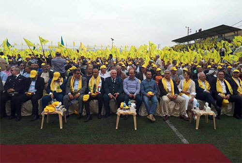 acto popular el dia de la liberacion en 25 de mayo