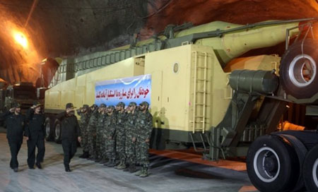 planta subterranea de misiles balisticos en iran