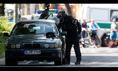 El BMW sospechoso de Berlín