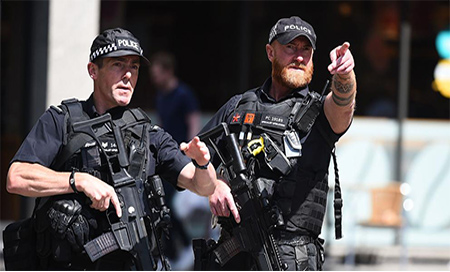 Agentes de la Policía británica
