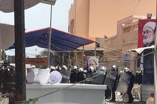 Fuerzas del régimen asaltan la vivienda de la máxima autoridad chií en Bahréin