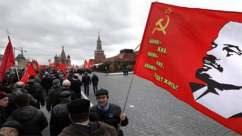 El Partido Comunista de Rusia se opone al entierro del cuerpo de Lenin