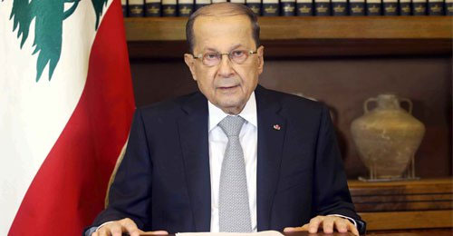 El presidente de Líbano, Michel Aoun