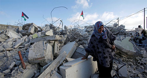 La ocupación israelí vuelve a desmantelar la aldea beduina de Al Araquib