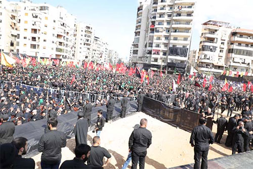 marcha de Ashura en Beirut