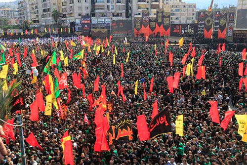 marcha de Ashura en Beirut