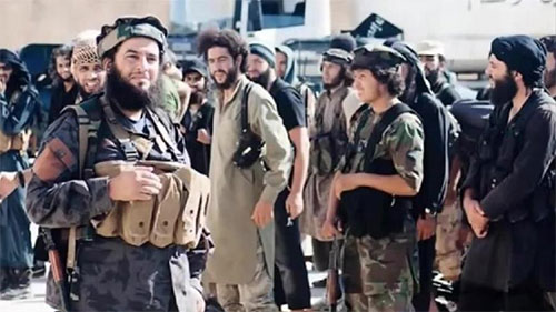 integrantes del grupo terrorista Daesh