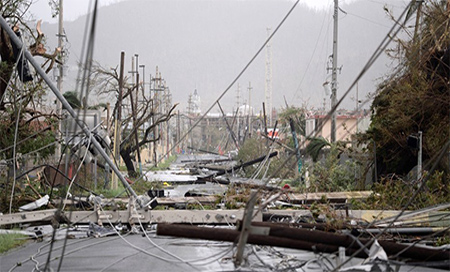 Los daños en Puerto Rico tras el paso de María 
