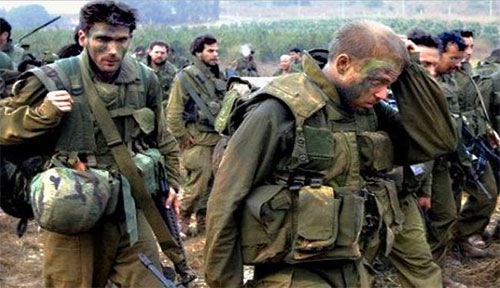 soldados israelíes durante la guerra del 2006