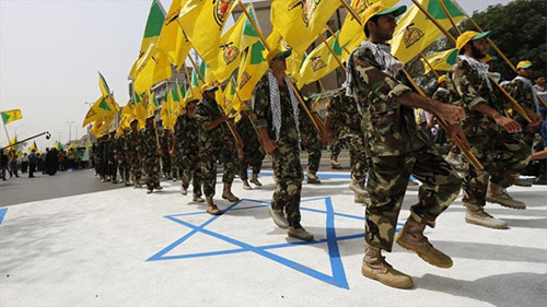 un desfile de Hezbolá