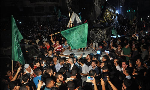 Gaza celebra su victoria