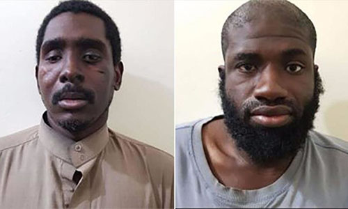 los dos terroristas estadounidenses de Daesh