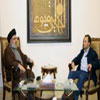 Sayyed Nasrallah recibi&oacute el ministro Bassil