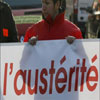 Los sindicatos en Francia protestan contra los recortes de Sarkozy