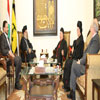 Una Delegaci&oacuten representando el Ra&iacute visita el Secretario General de Hezbol&aacute