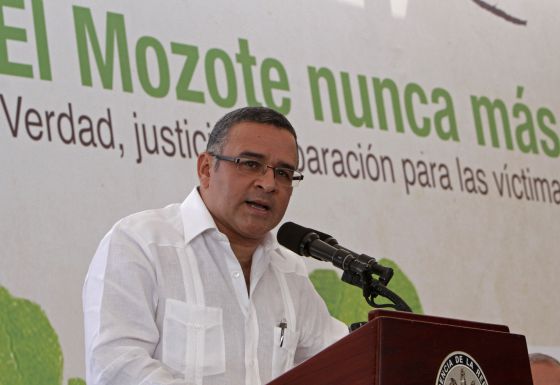 El presidente de El Salvador pide perd&oacuten por la matanza de El Mozote