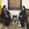 Sayyed Nasrallah recibe el obispo Issam Juan Darwish