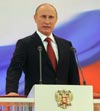 Putin entra en el Kremlin nuevamente como presidente