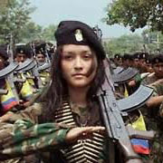 Los rebeldes atacan un campamento de carabineros en Colombia