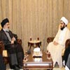 Sayyed Nasrallah recibe el hijo de Gran Ayatol&#225 Nayaf&#237