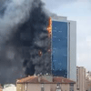 Un incendio en un edificio de 42 pisos en Estambul