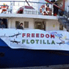 “Israel” ataca un barco de la Flotilla de la Libertad con destino a Palestina