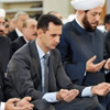 El presidente sirio acude a la mezquita la mañana de Eid al-Adha