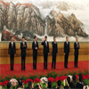 Los siete miembros de la c&uacutepula del Partido Comunista en China