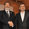 Ahmadineyad y Mursi abordan situaci&#243n de Gaza