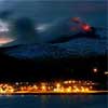 Alerta naranja por la erupci&oacuten del volc&aacuten Copahue 
