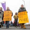 Abor&iacutegenes canadienses contin&uacutean sus protestas