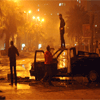 Arden la Corte Penal de Alejandría en Egipto